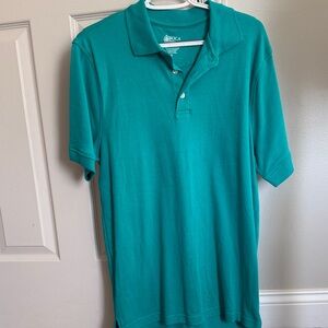 Roca Teal Polo Shirt for Men
